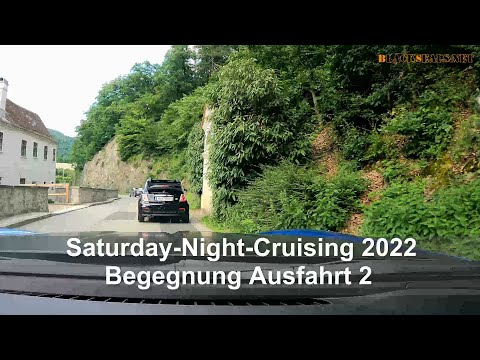 Saturday Night Cruising 2022 Begegnung Ausfahrt 2