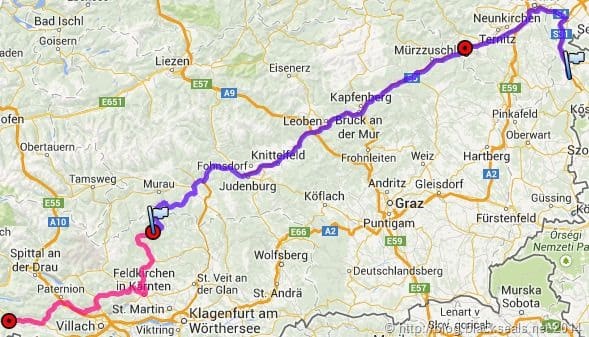 Mehr über den Artikel erfahren Sommertour 2014: Anreise nach Hermagor