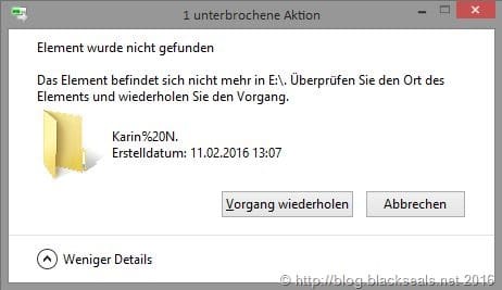 ordner mit punkt