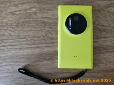 Rückseite vom Nokia Lumia 1020. Nokia Lumia 1020 Rückseite