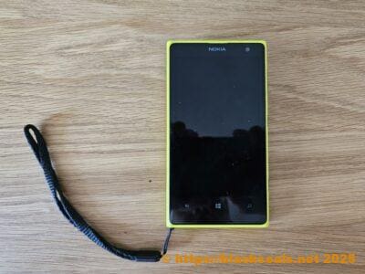 Vorderseite vom Nokia Lumia 1020. Nokia Lumia 1020 Vorderseite